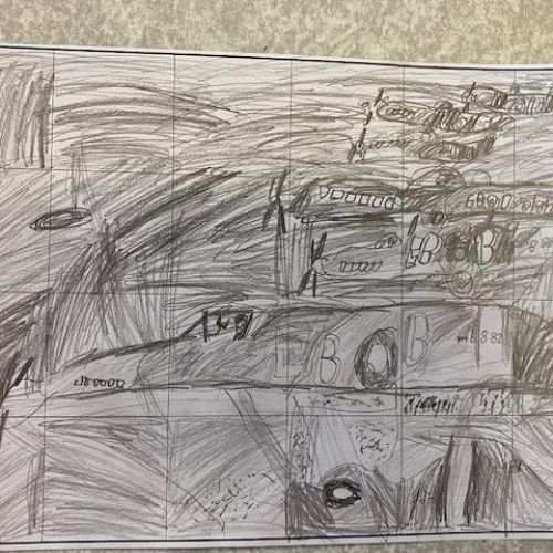 Sketching WW2 Planes
